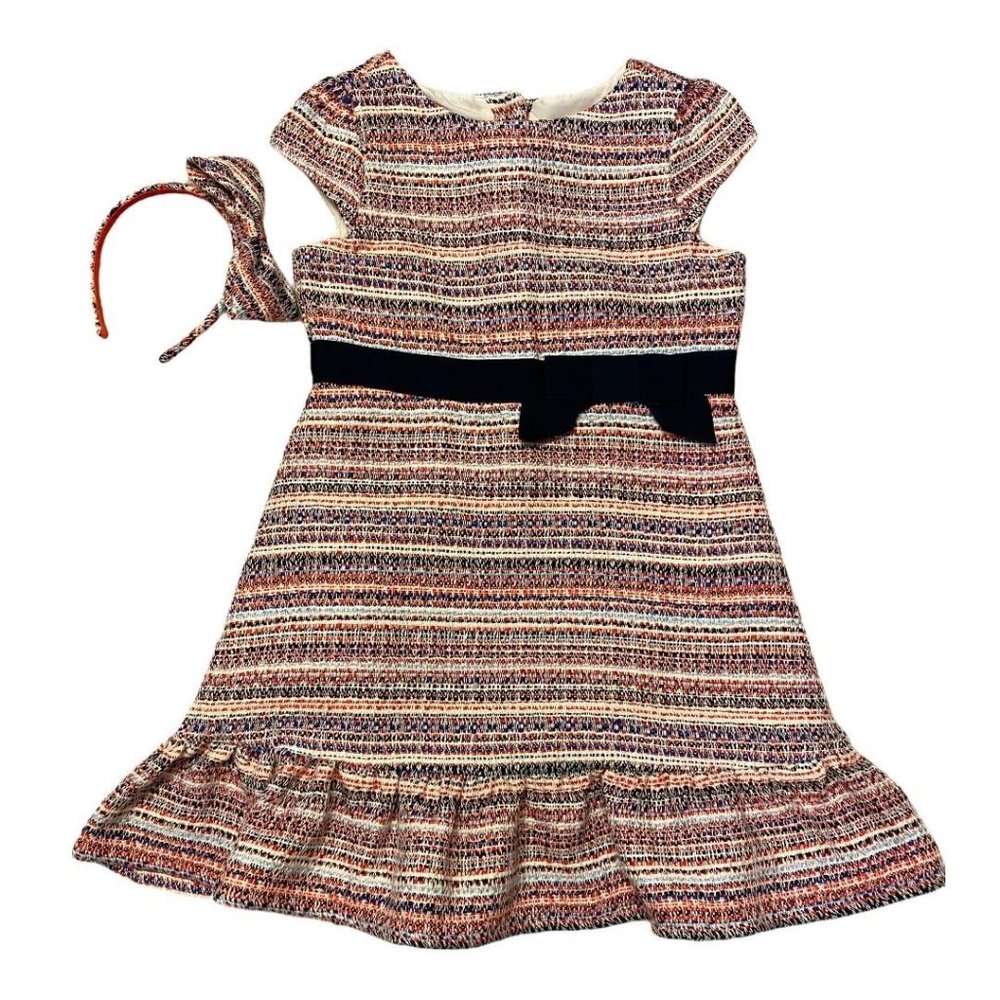 Janie and Jack The Ava Dress & Headband Girls Sz 6